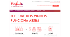 Desktop Screenshot of clubedosvinhos.com.br